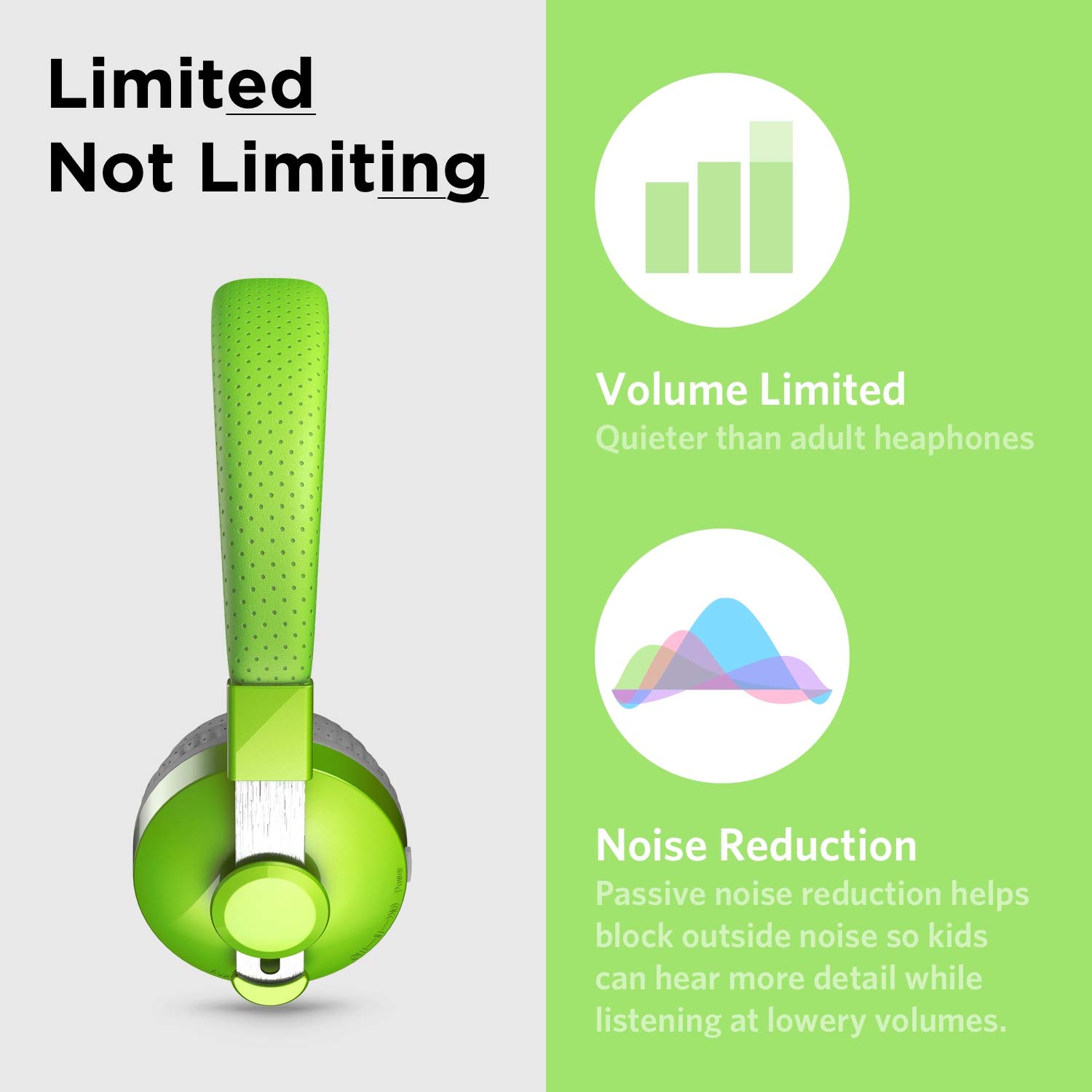 Foto 4 | Auriculares Inalámbricos Lilgadgets Untangled Pro Para Niños, Color Verde - Venta Internacional.
