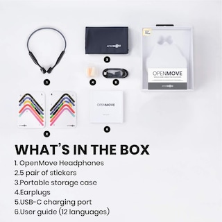 Foto 7 | Auriculares Inalámbricos De Conducción Ósea Aftershokz Openmove - Venta Internacional.