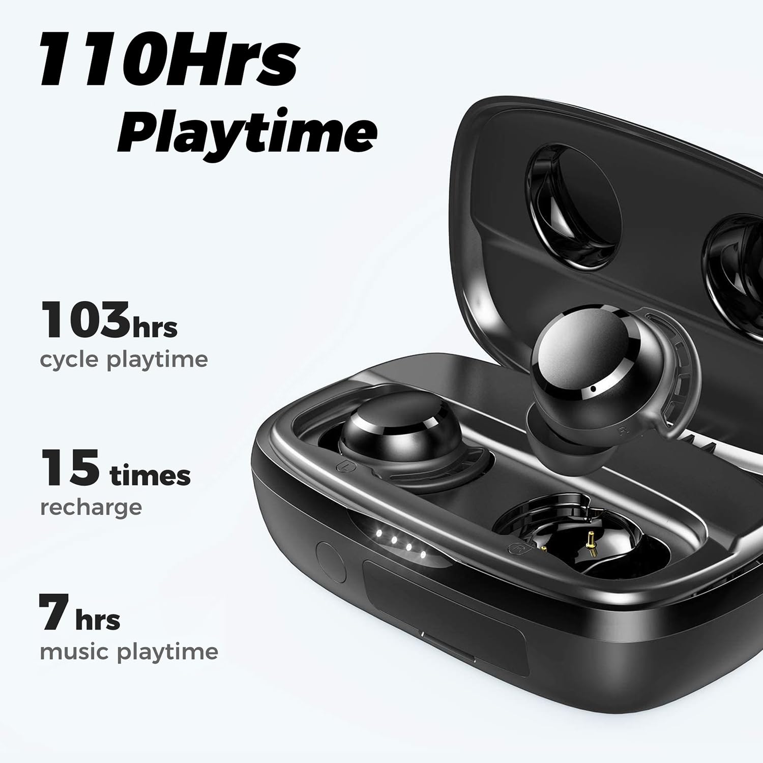 Foto 3 pulgar | Auriculares Inalámbricos Tribit Flybuds 3 Bluetooth 5.3 Ipx8 110h - Venta Internacional
