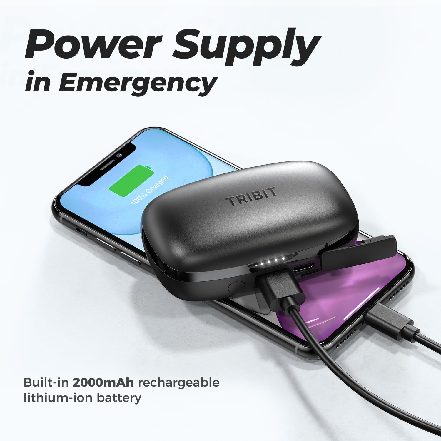 Foto 4 pulgar | Auriculares Inalámbricos Tribit Flybuds 3 Bluetooth 5.3 Ipx8 110h - Venta Internacional