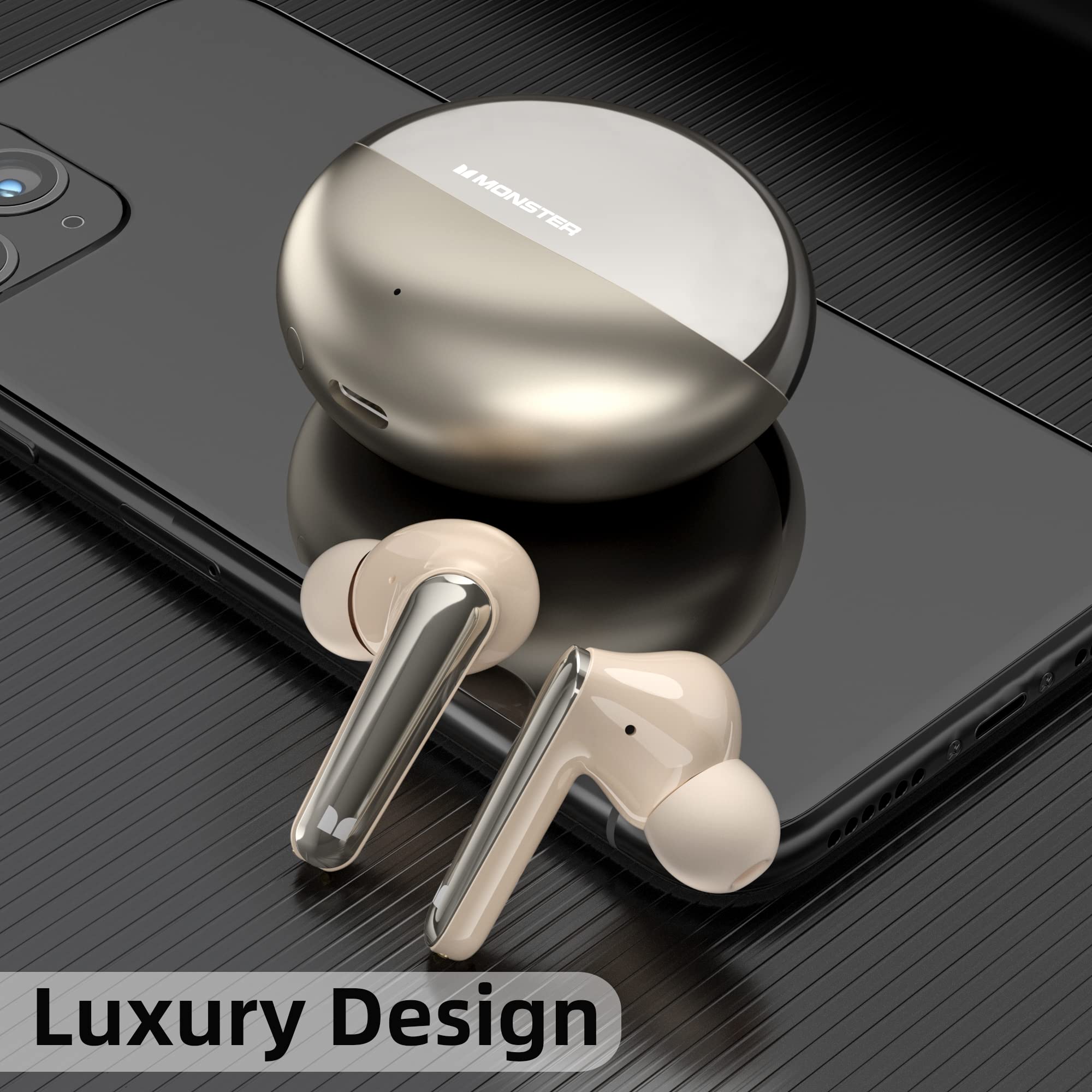 Foto 7 pulgar | Auriculares Inalámbricos Monster N-lite 203 Airlinks Bluetooth 5.3 - Venta Internacional.