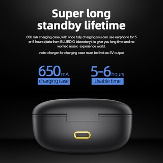 Foto 2 | Auriculares Inalámbricos Bluedio Particle Bt Tws Con Chip Bt 5.0 - Venta Internacional.