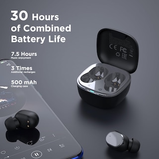 Foto 4 | Auriculares Inalámbricos Htc Bluetooth 5.1 Con Micrófono Blancos - Venta Internacional.