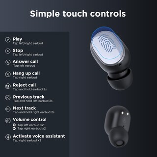 Foto 5 | Auriculares Inalámbricos Htc Bluetooth 5.1 Con Micrófono Blancos - Venta Internacional.
