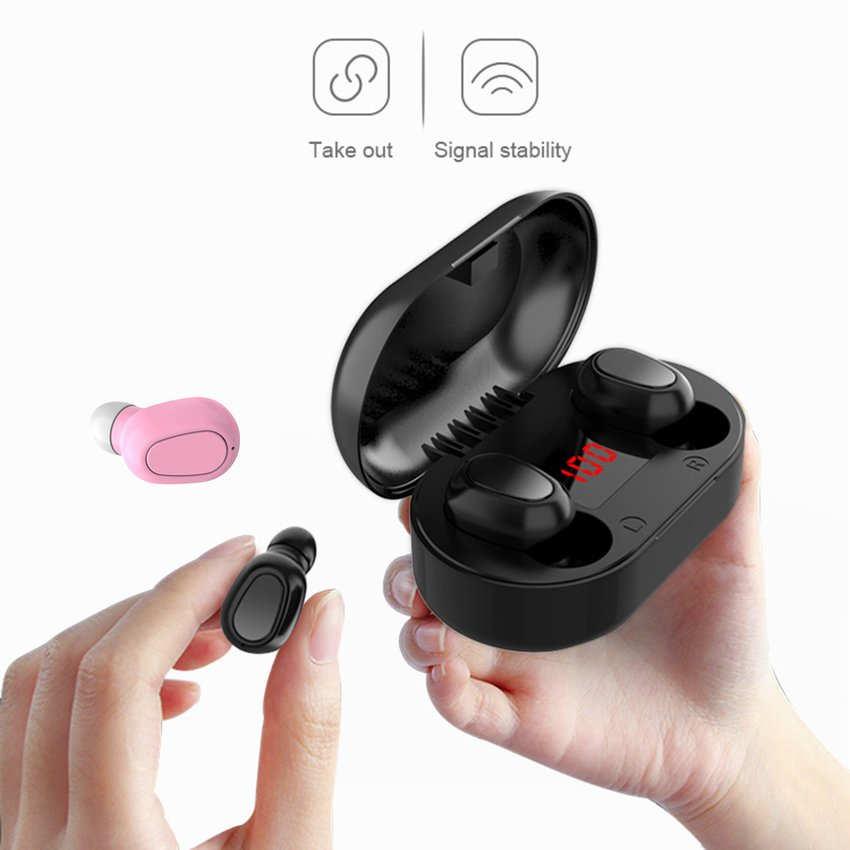 Foto 3 pulgar | Auriculares Inalámbricos Bs L22 Mini Con Pantalla Digital Intraural - Venta Internacional.