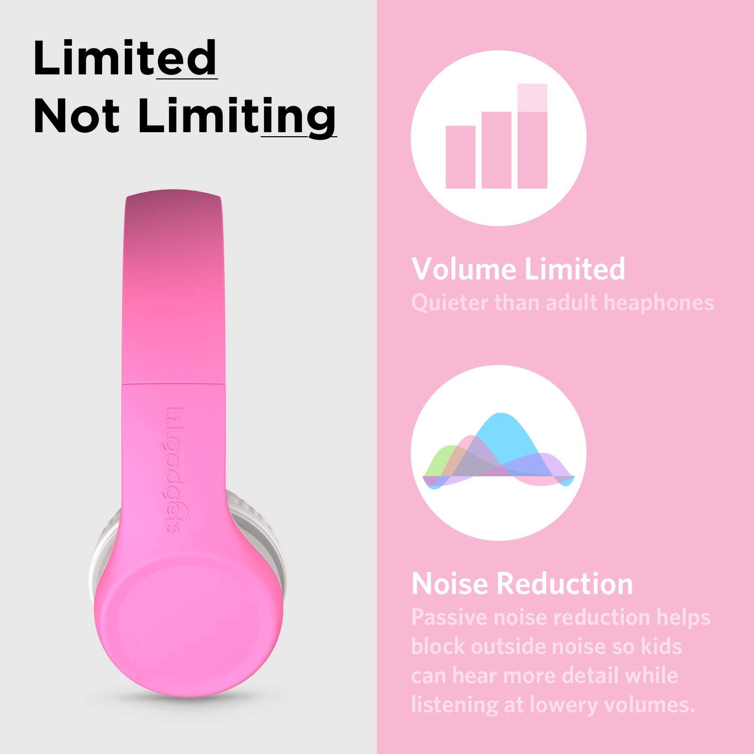 Foto 5 pulgar | Auriculares Lilgadgets Connect+ Girls Para La Escuela Con Micrófono - Venta Internacional.