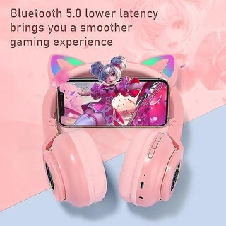 Foto 5 | Auriculares Bluetooth Led Cat Ear - Venta Internacional.