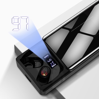 Foto 2 | Auriculares Intraurales Con Pantalla Digital Bluetooth 5.1 - Venta Internacional.