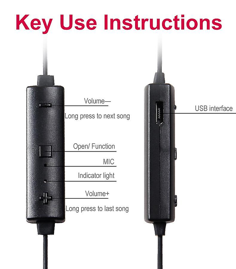 Foto 5 | Auriculares Inalámbricos Bluetooth Super Bass Con Banda Para El Cuello E3b - Venta Internacional.