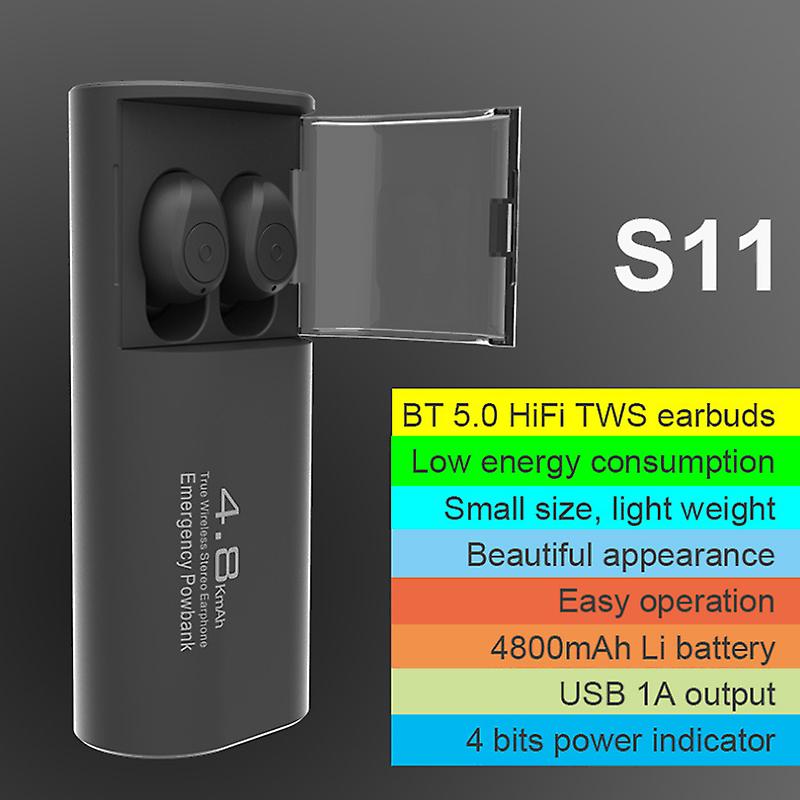 Foto 4 pulgar | Auriculares Bluetooth Ultralargos Shortby Sports Travel F9 S11 - Venta Internacional.