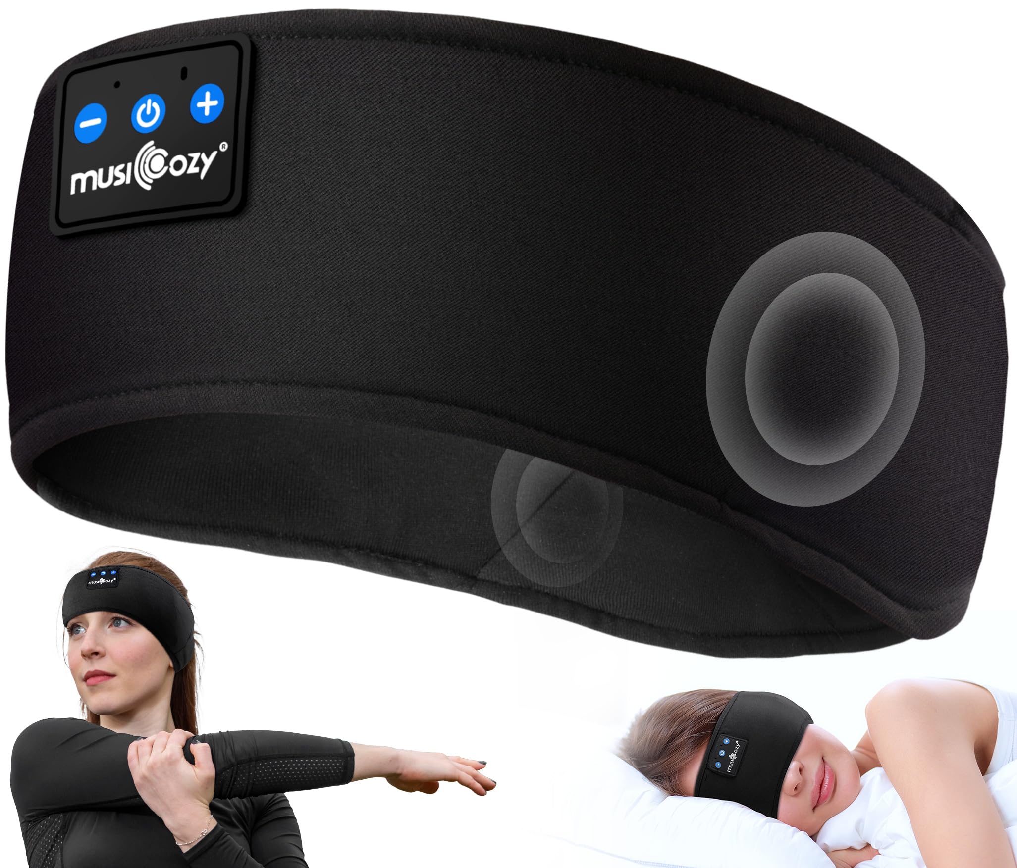 Foto 2 pulgar | Auriculares Para Dormir Con Diadema Musicozy Inalámbricos Bluetooth 5.2 - Venta Internacional.