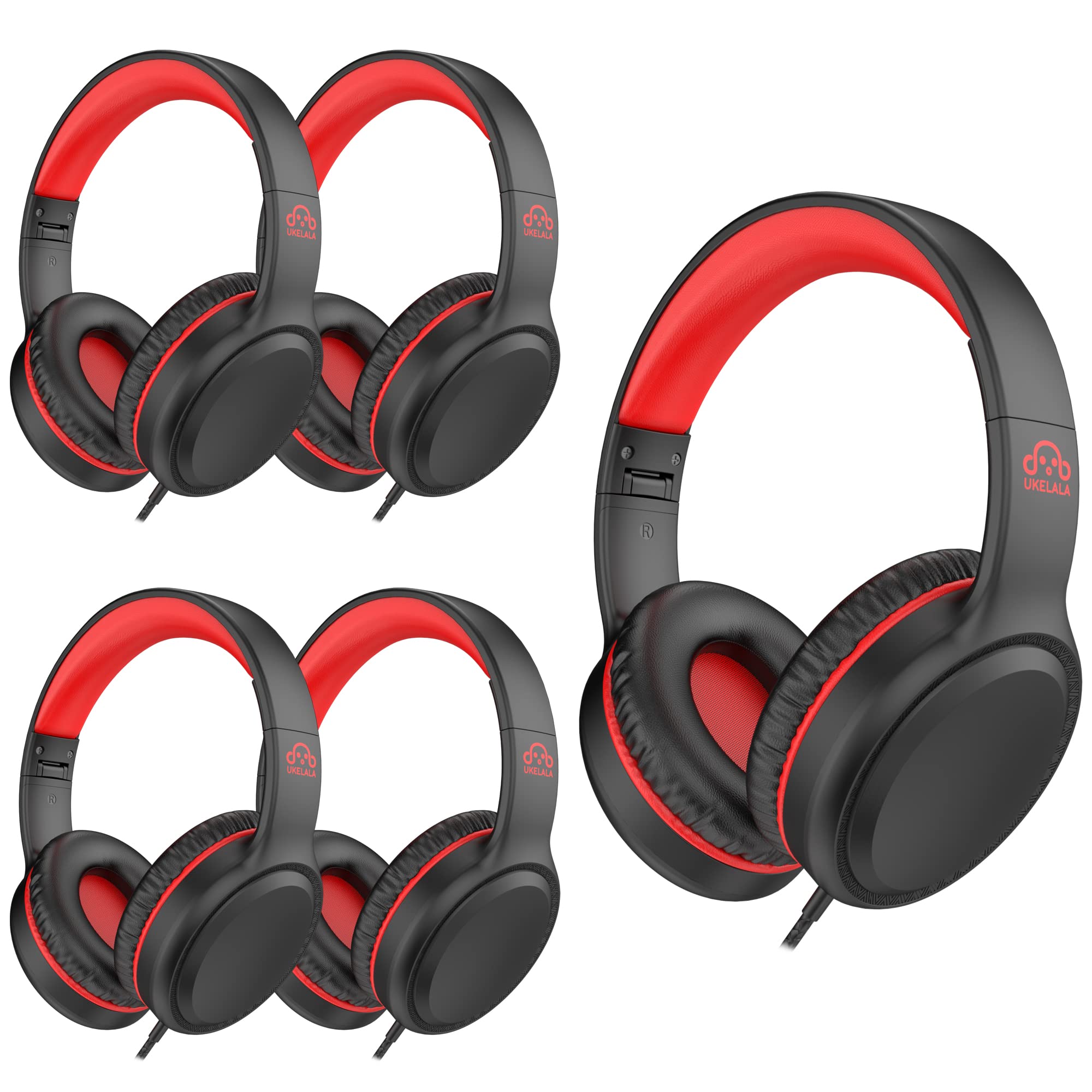 Foto 2 pulgar | Auriculares Con Cable Ukelala, Paquete De 5 Unidades, Estéreo, Ligeros - Venta Internacional.