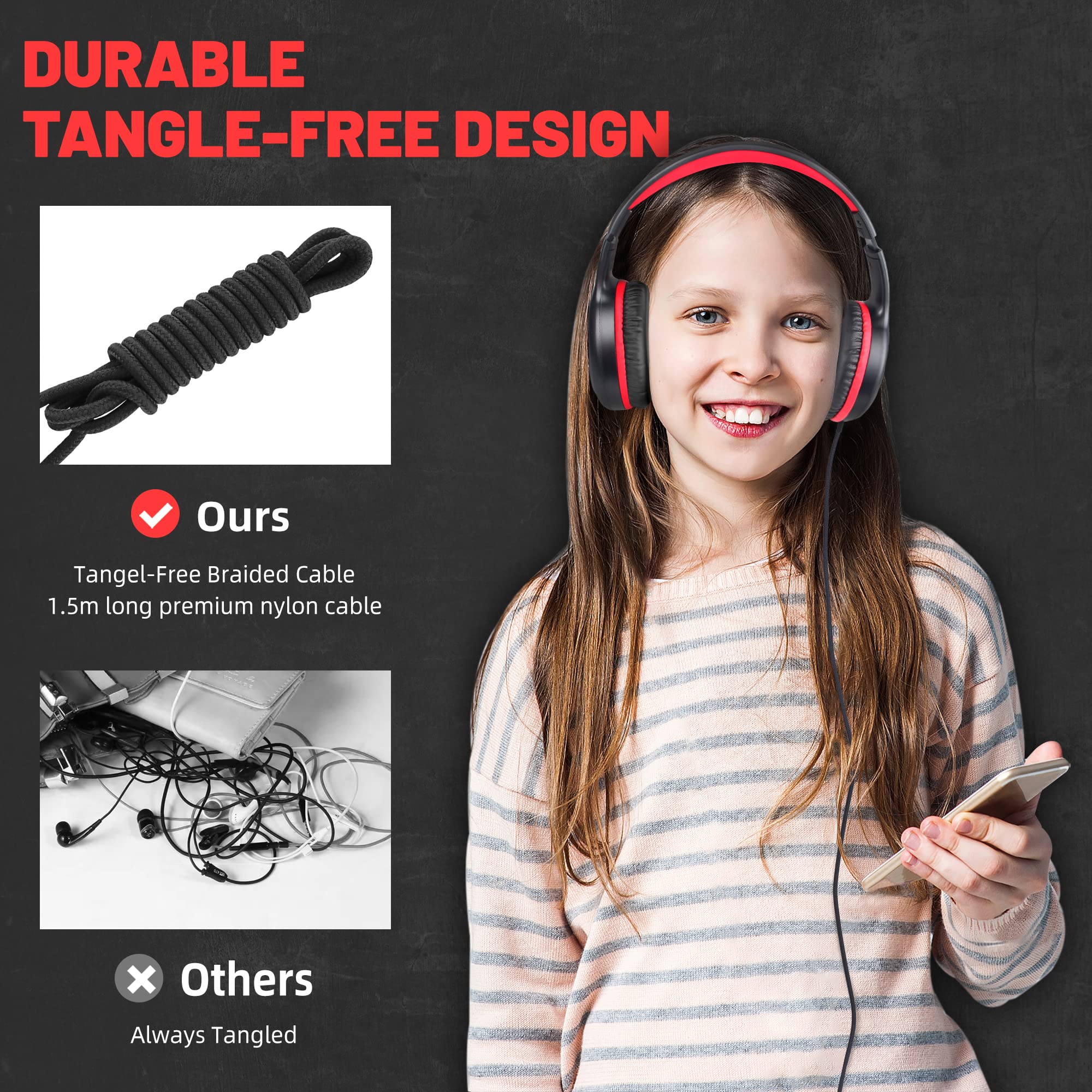 Foto 7 pulgar | Auriculares Con Cable Ukelala, Paquete De 5 Unidades, Estéreo, Ligeros - Venta Internacional.