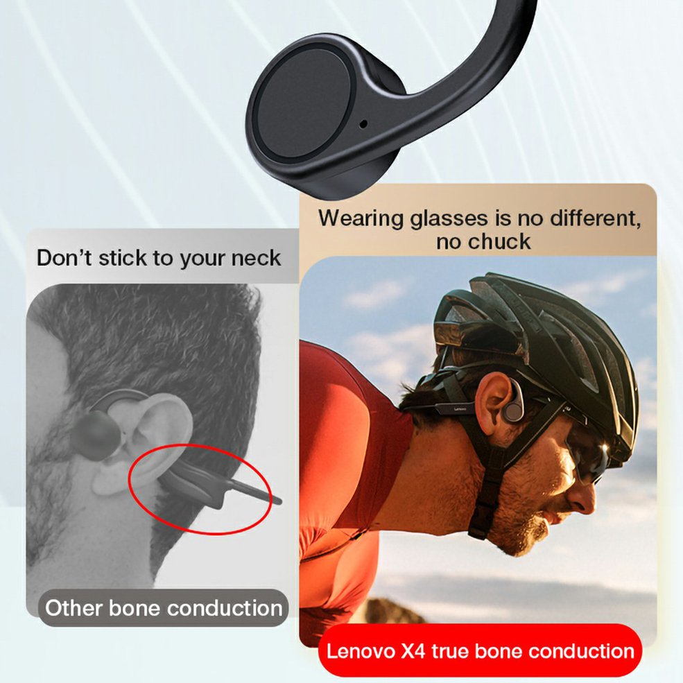 Foto 4 pulgar | Auriculares De Conducción Ósea X4 A Prueba De Agua Para Correr - Venta Internacional.