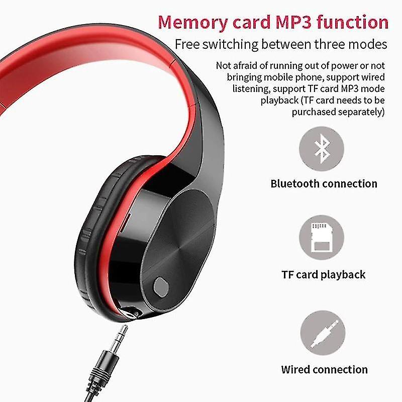 Foto 2 | Auriculares Estéreo Plegables Compatibles Con Bluetooth 5.0 - Venta Internacional.