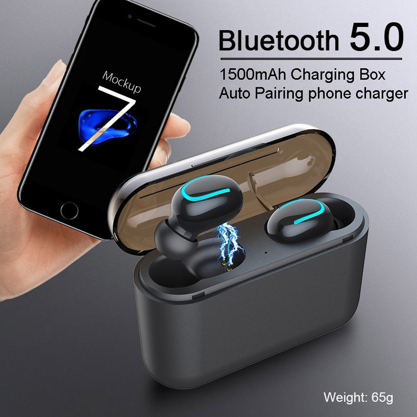 Foto 4 pulgar | Auriculares Inalámbricos Bluetooth Hbq Q32 Con Batería Externa De 1500 Mah - Venta Internacional.