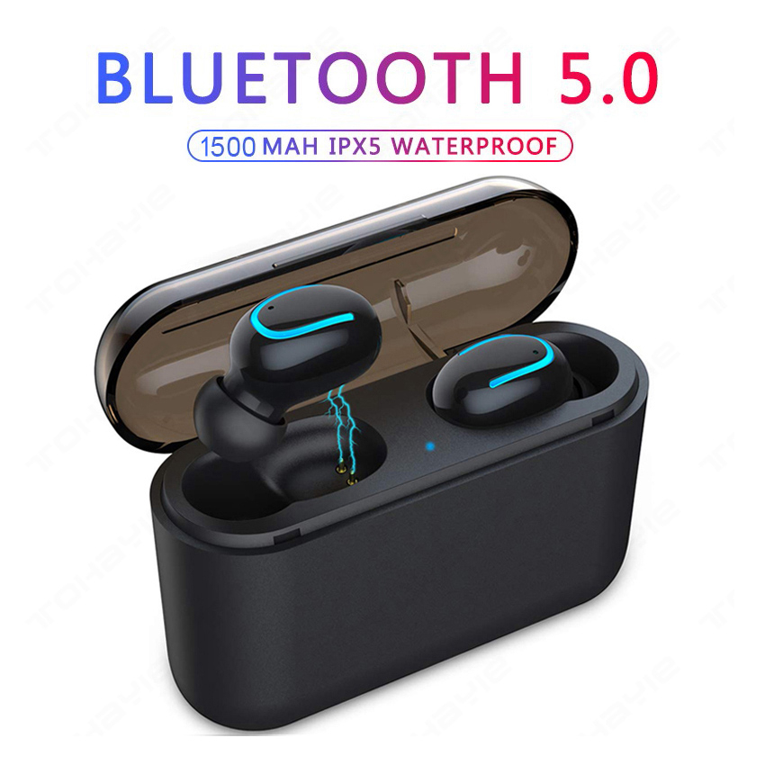 Foto 6 pulgar | Auriculares Inalámbricos Bluetooth Hbq Q32 Con Batería Externa De 1500 Mah - Venta Internacional.