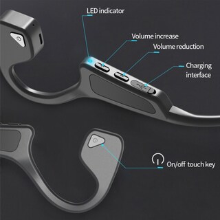 Foto 3 | Auriculares Inalámbricos Bluetooth G18 Con Micrófono - Gris - Venta Internacional.