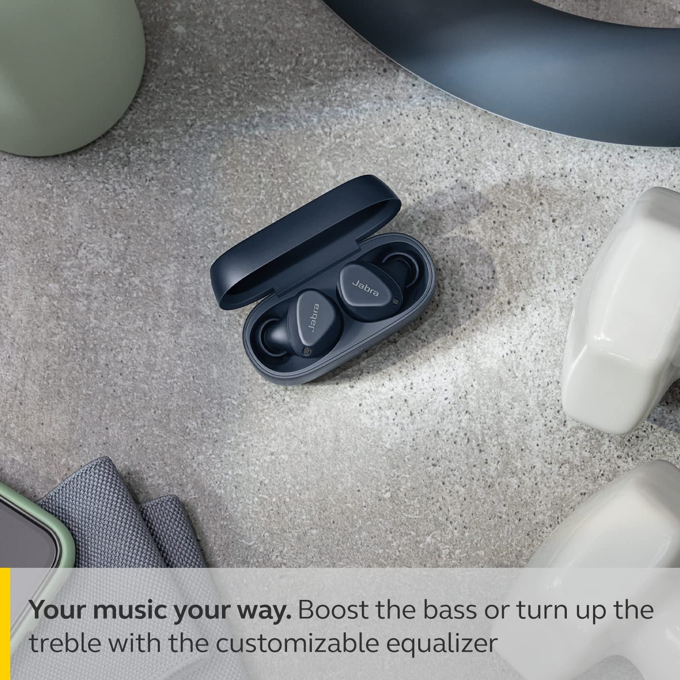 Foto 3 pulgar | Auriculares True Wireless Jabra Elite 4 Active Navy - Venta Internacional.
