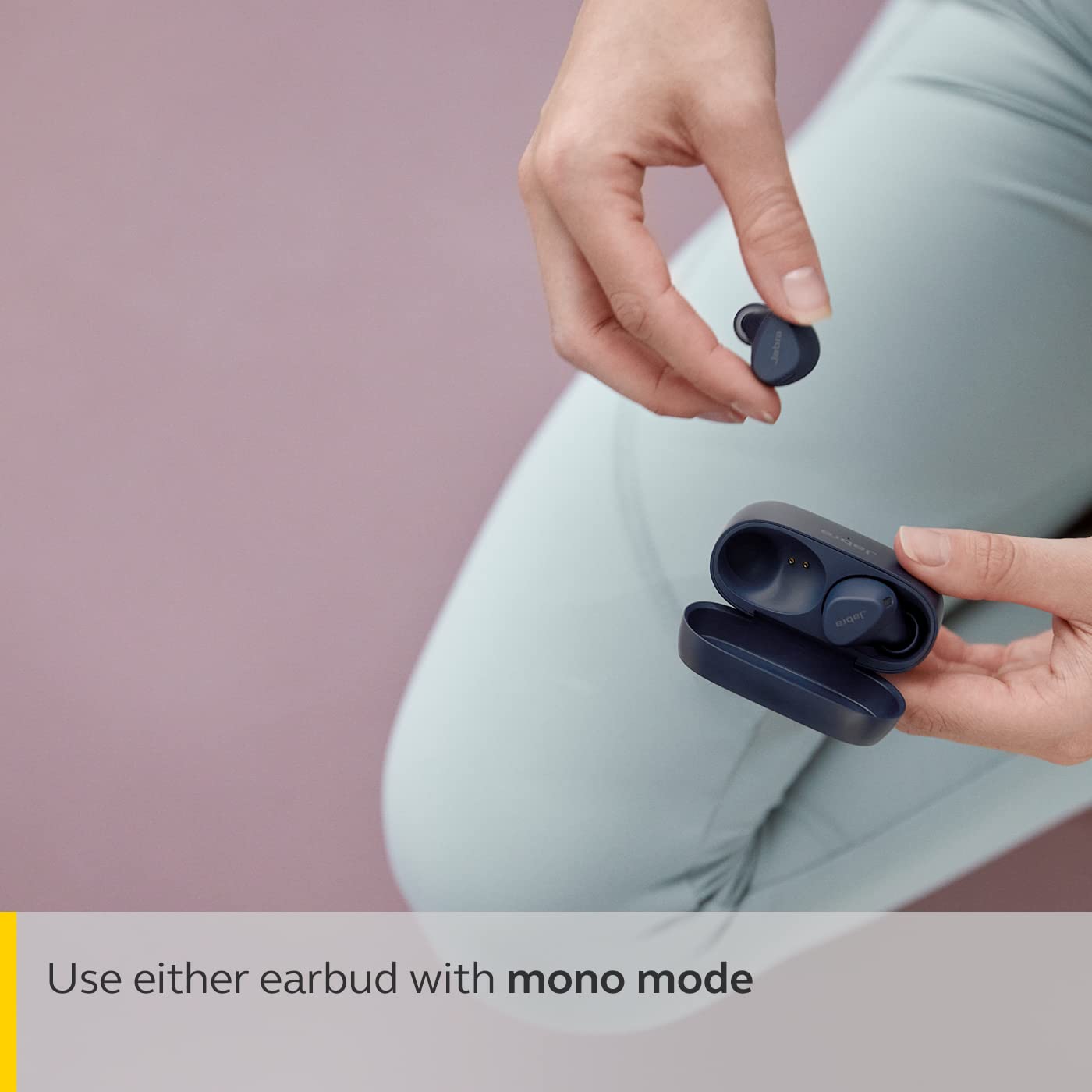 Foto 8 pulgar | Auriculares True Wireless Jabra Elite 4 Active Navy - Venta Internacional.