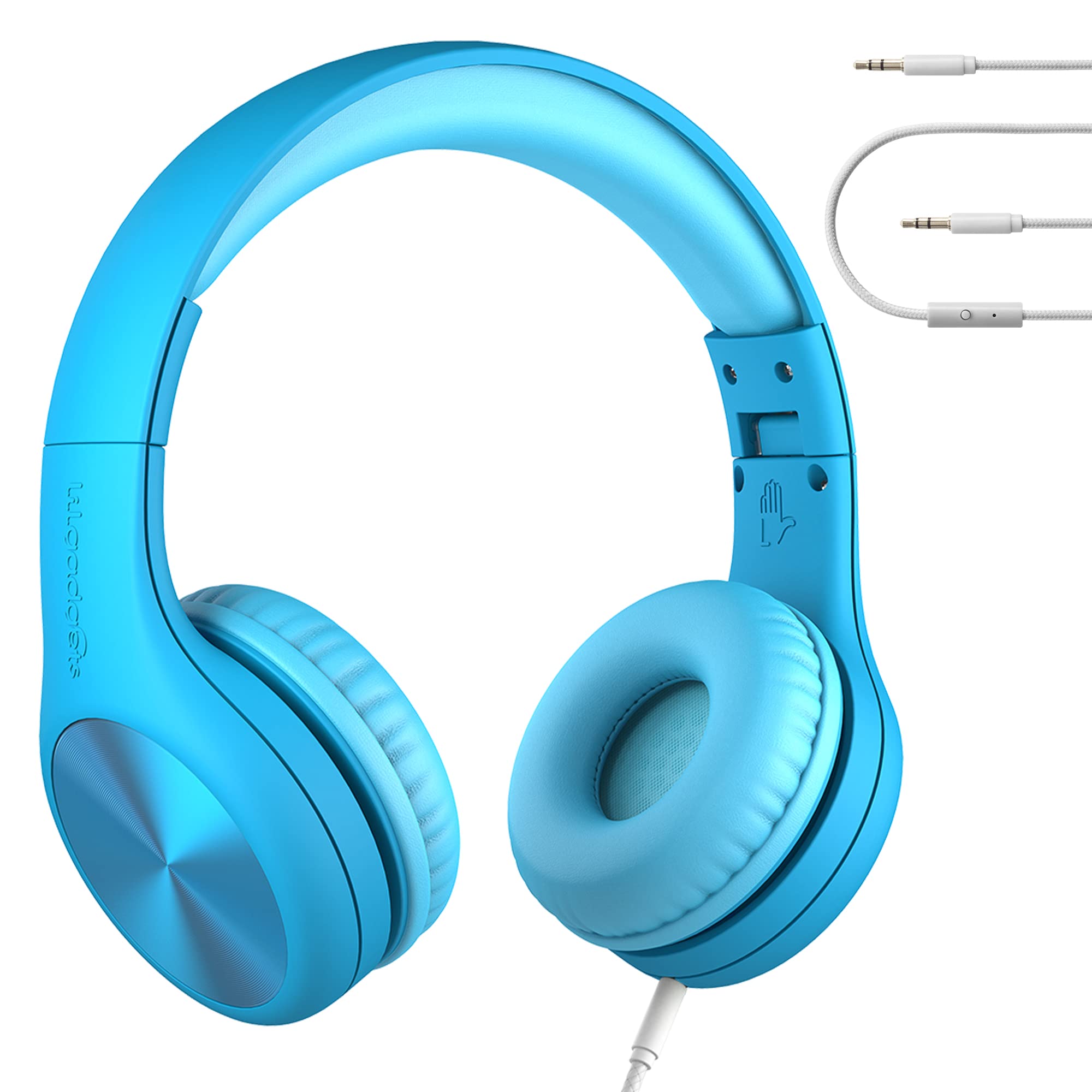 Foto 2 pulgar | Auriculares Lilgadgets Connect+ Pro Kids Con Cable Azul De 3 A 7 Años - Venta Internacional.