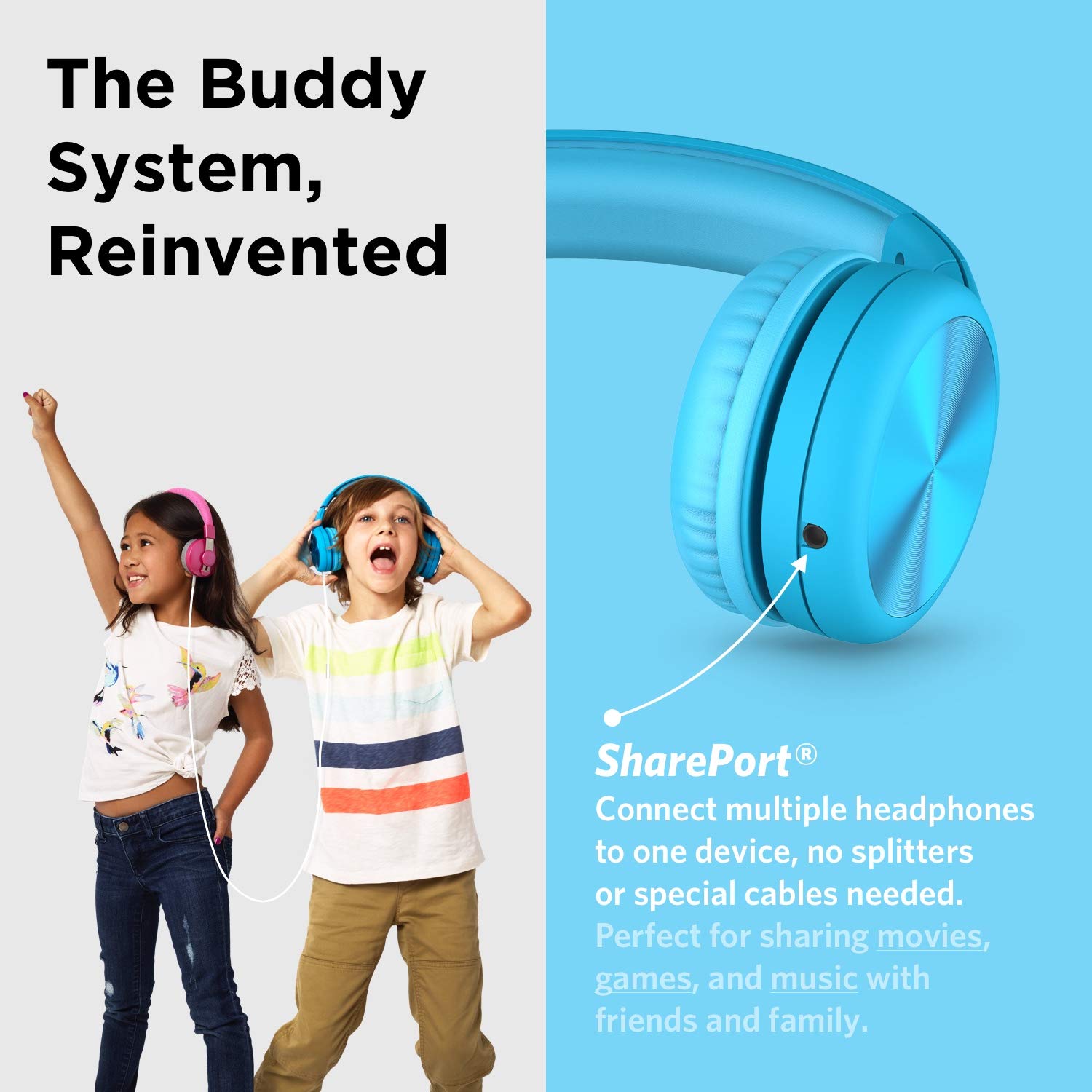 Foto 6 pulgar | Auriculares Lilgadgets Connect+ Pro Kids Con Cable Azul De 3 A 7 Años - Venta Internacional.