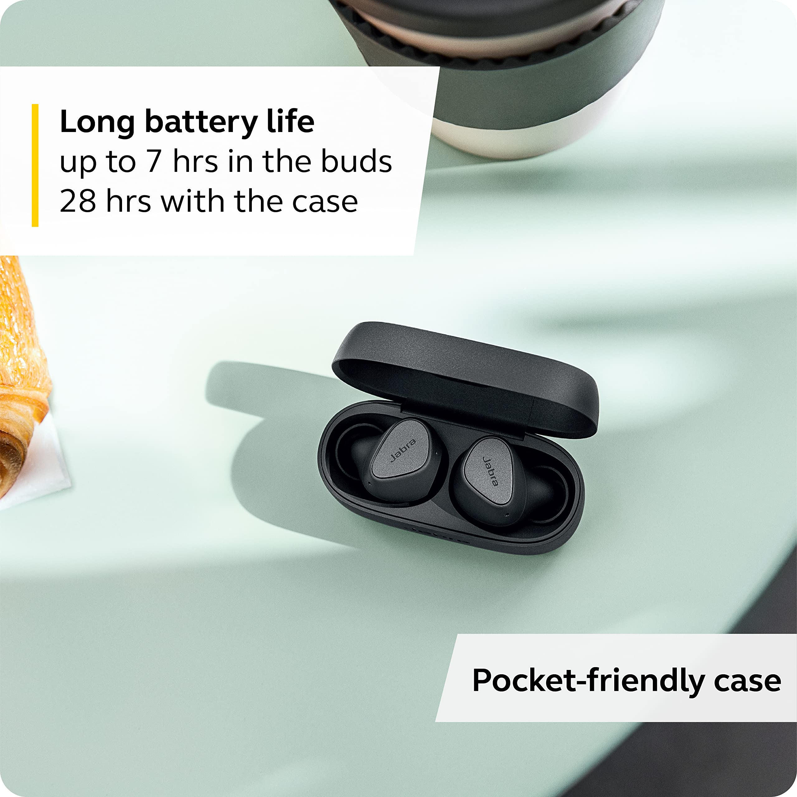 Foto 5 pulgar | Auriculares True Wireless Jabra Elite 3 Gris Oscuro - Venta Internacional.
