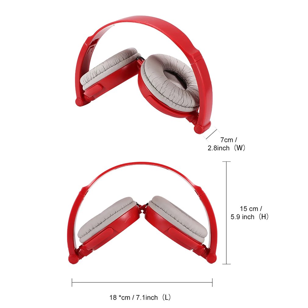 Foto 4 pulgar | Auriculares Con Cable Plegables Para Colocar Sobre Las Orejas Sports Basco - Venta Internacional.