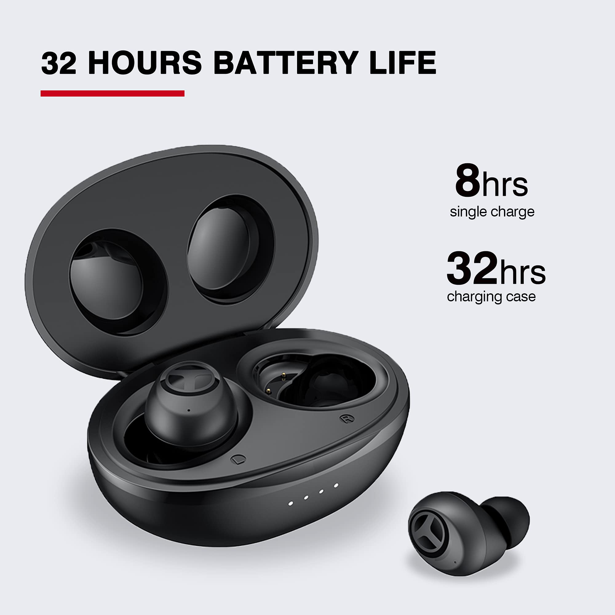 Foto 5 pulgar | Auriculares Inalámbricos Tranya T10 12 Mm Driver Deep Bass Ipx7 Bt 5. - Venta Internacional.