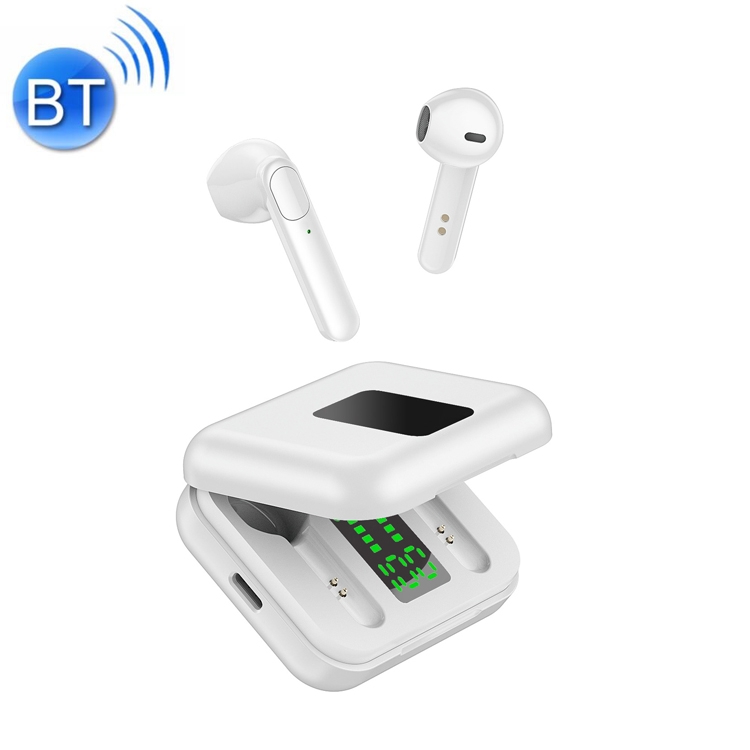 Auriculares Deportivos Bluetooth X40 Con Pantalla Led (blancos) - Venta Internacional.