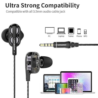 Foto 3 | Auriculares Deportivos De 3,5 Mm Para Huawei Xiaomi - Venta Internacional.