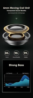 Foto 5 | Auriculares Bluetooth Inalámbricos De Baja Latencia, Talla Única - Venta Internacional.