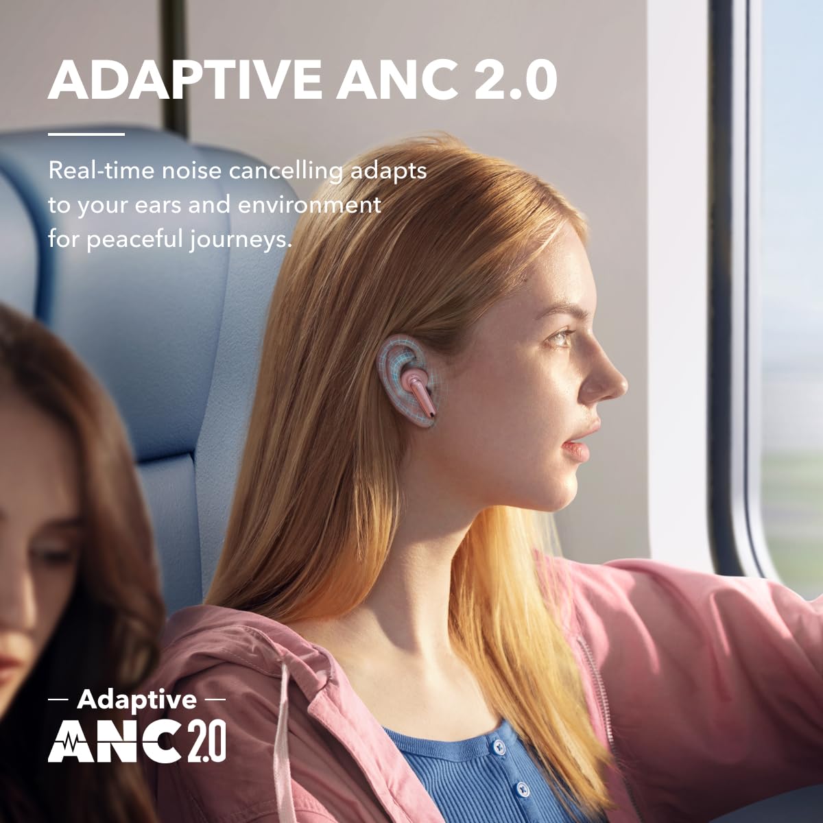 Foto 4 pulgar | Audífonos True Wireless Rosas con Bluetooth-Venta Internacional