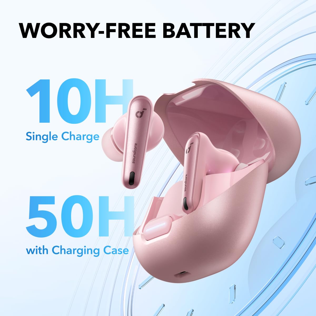 Foto 6 pulgar | Audífonos True Wireless Rosas con Bluetooth-Venta Internacional