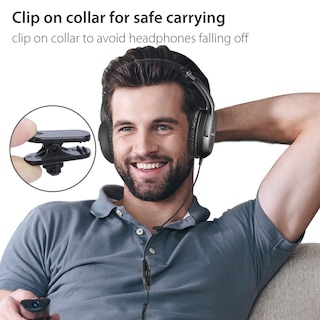 Foto 6 | Auriculares Avantree Hf039 Con Cable Largo Enrollado Para Tv Y Pc - Venta Internacional.