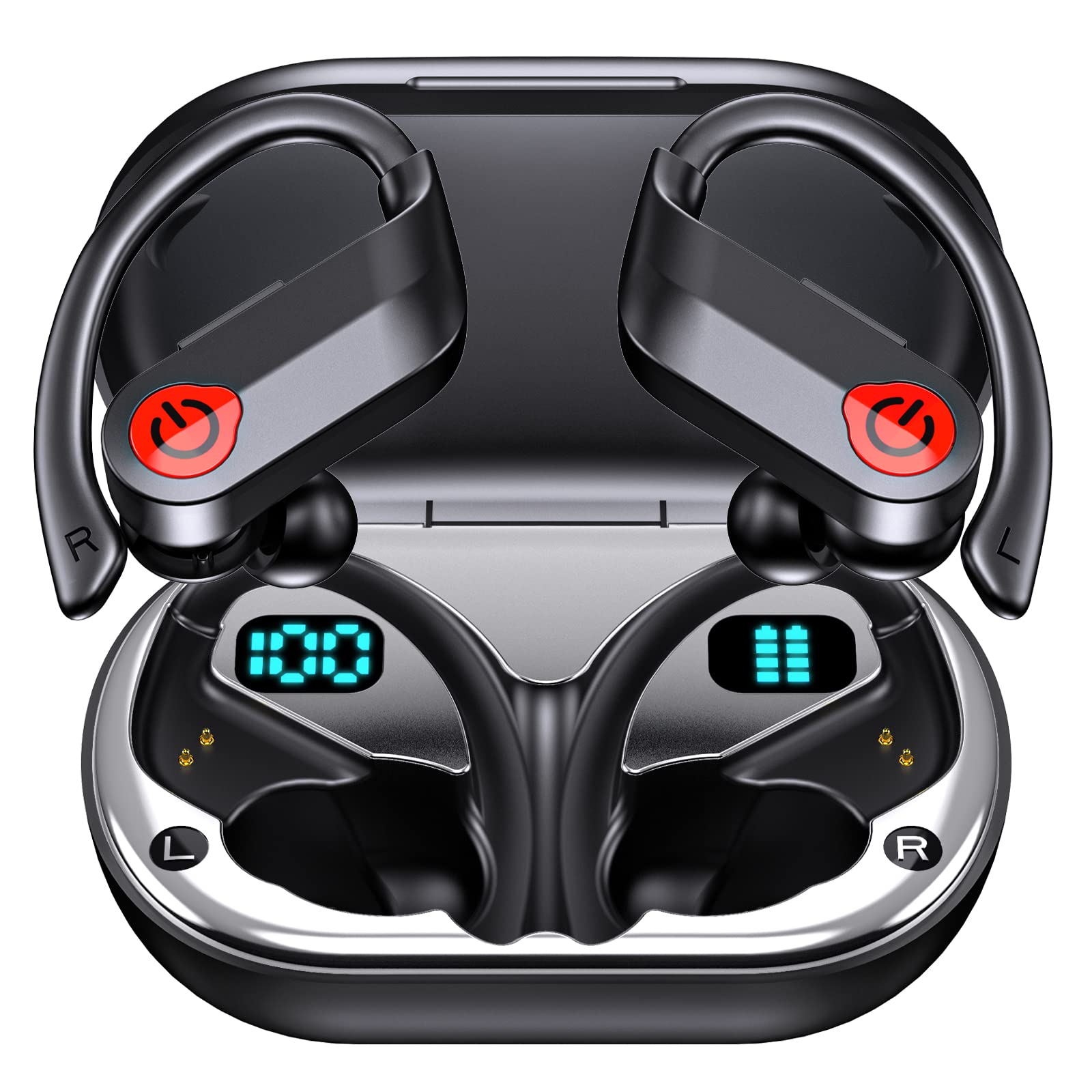 Foto 2 pulgar | Auriculares Inalámbricos Euqq Bluetooth 5.3 Sport 120h Playtime - Venta Internacional.