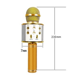 Foto 3 | Micrófono Bluetooth Portátil Inalámbrico Para Karaoke - Venta Internacional.