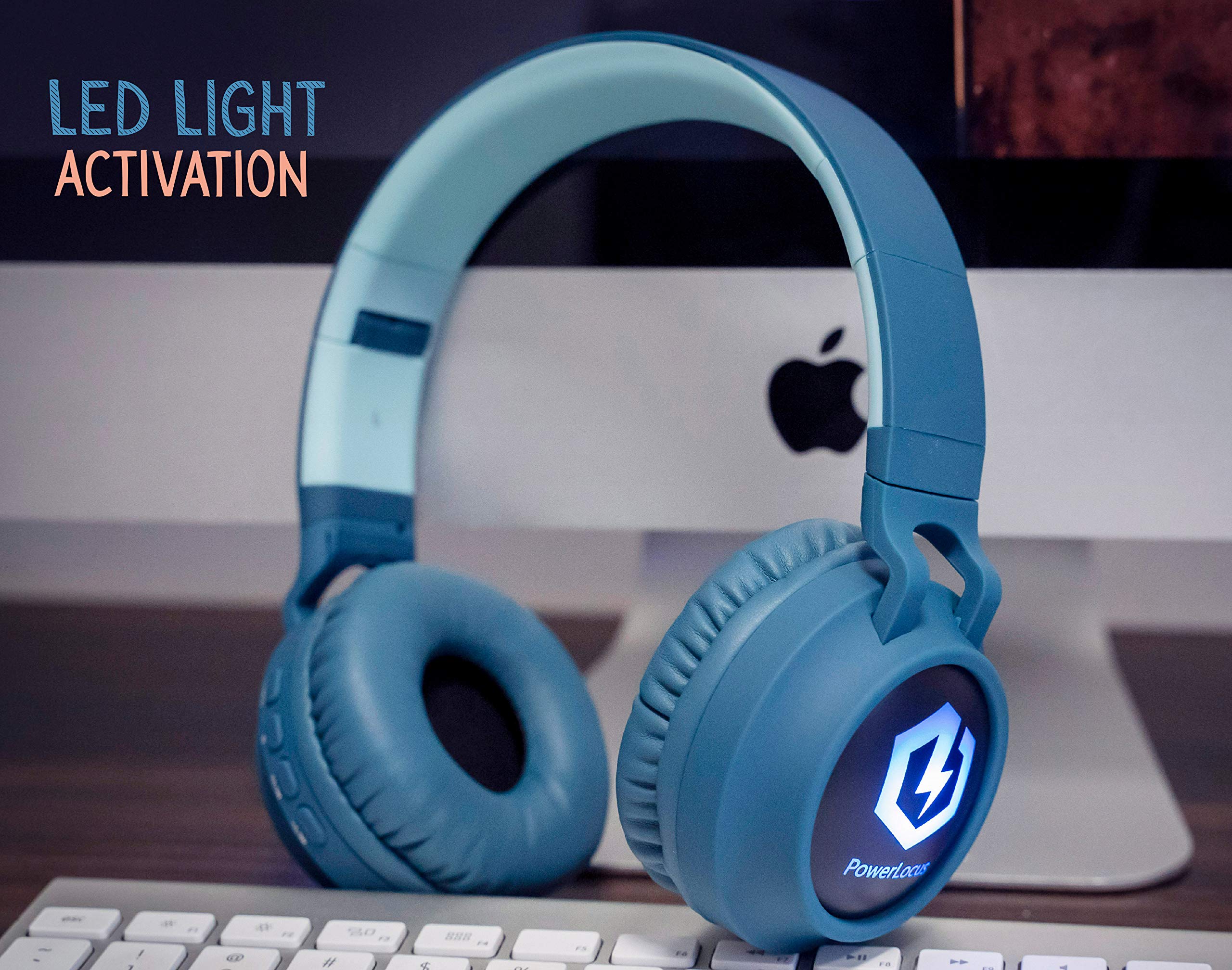 Foto 6 pulgar | Auriculares Inalámbricos Bluetooth Powerlocus Buddy Kids Led - Venta Internacional.