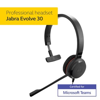 Foto 2 | Auriculares Con Cable Jabra Evolve 30 Ii Mono Optimizados Para Ms - Venta Internacional.