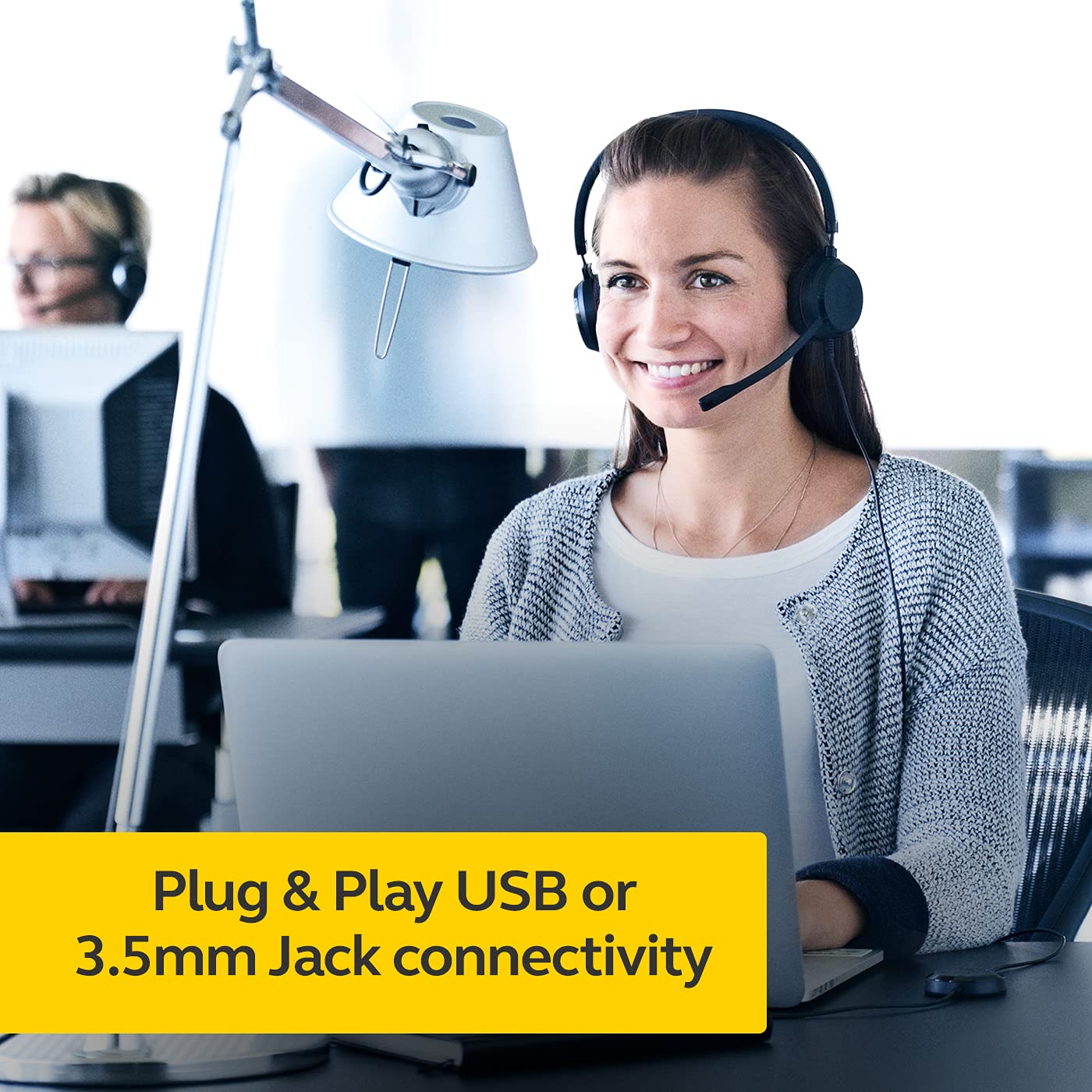 Foto 4 pulgar | Auriculares Con Cable Jabra Evolve 30 Ii Mono Optimizados Para Ms - Venta Internacional.