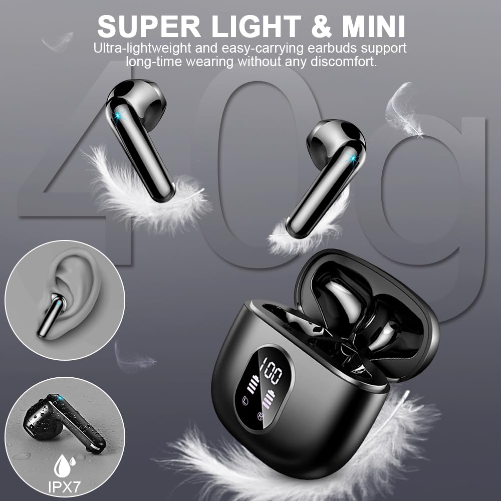 Foto 7 | Auriculares Inalámbricos Draec Bluetooth 5.3, 50 Horas De Reproducción - Venta Internacional.