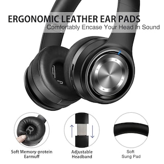 Foto 4 | Auriculares Bluetooth P26 Con Controlador De 40 Mm Y Batería De 30 H - Venta Internacional.