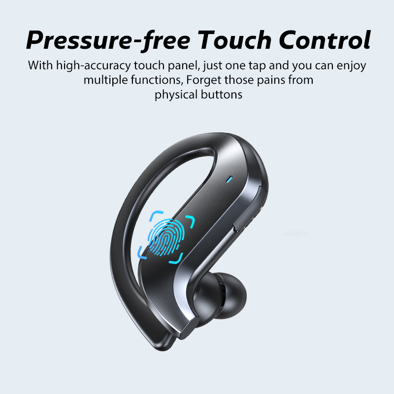 Foto 5 pulgar | Auriculares Deportivos Inalámbricos Bluetooth De Talla Única - Venta Internacional.