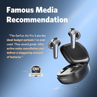 Foto 2 | Auriculares Inalámbricos Earfun Air Pro 3 Con Cancelación De Ruido 45h Playt - Venta Internacional.
