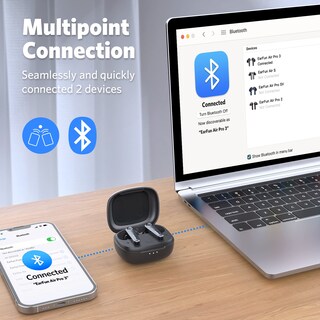 Foto 6 | Auriculares Inalámbricos Earfun Air Pro 3 Con Cancelación De Ruido 45h Playt - Venta Internacional.