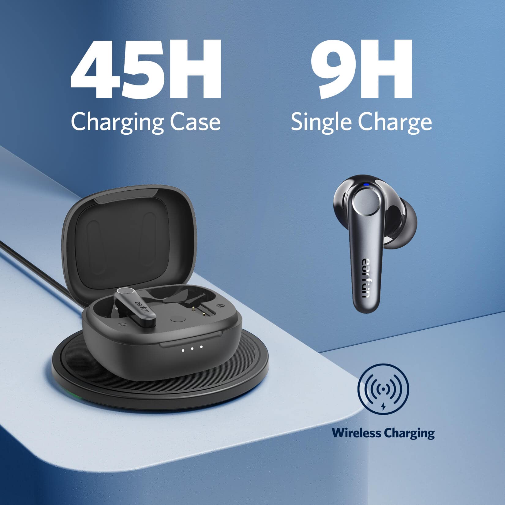 Foto 8 pulgar | Auriculares Inalámbricos Earfun Air Pro 3 Con Cancelación De Ruido 45h Playt - Venta Internacional.