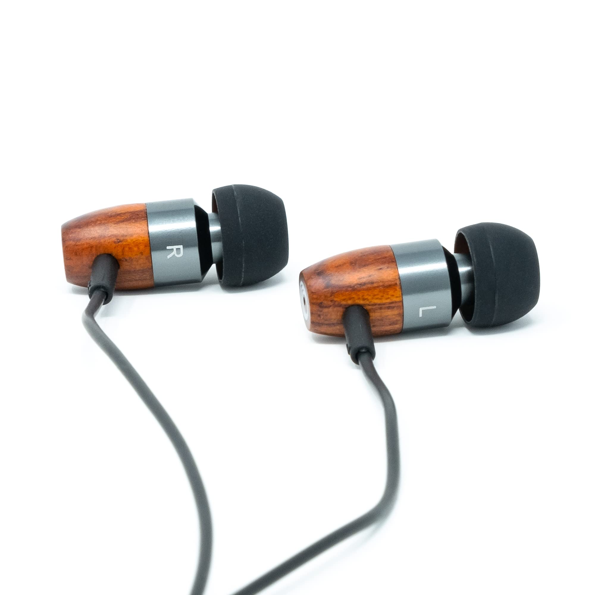 Foto 4 pulgar | Auriculares Intraurales Thinksound In20 Con Cable Y Micrófono Wood - Venta Internacional.