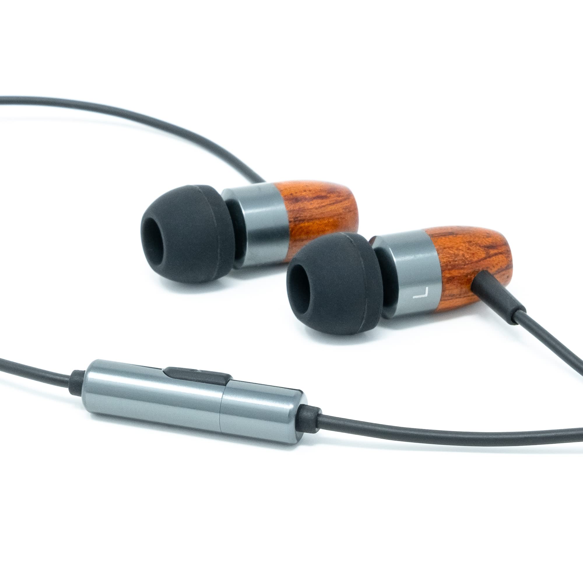 Foto 5 pulgar | Auriculares Intraurales Thinksound In20 Con Cable Y Micrófono Wood - Venta Internacional.