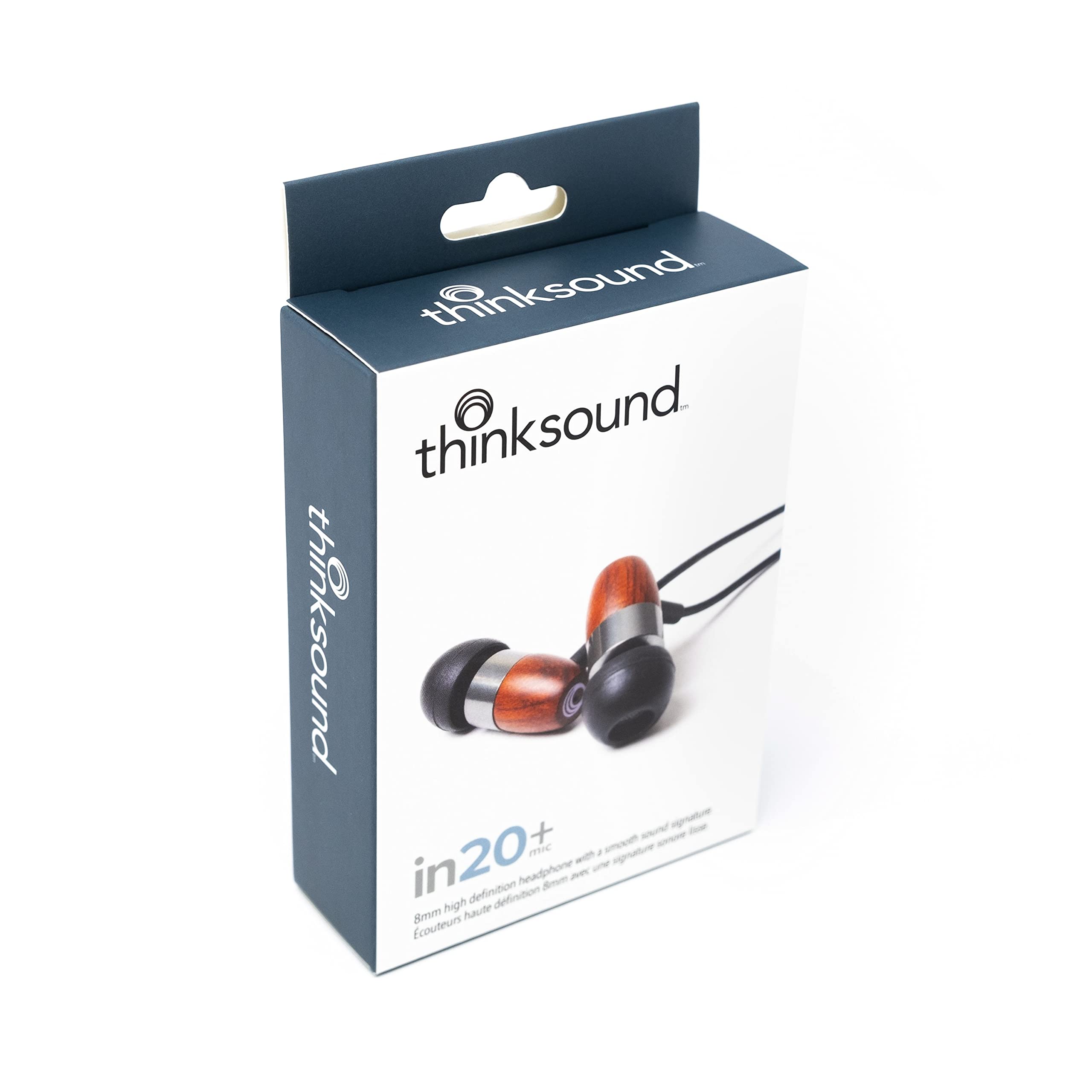 Foto 8 pulgar | Auriculares Intraurales Thinksound In20 Con Cable Y Micrófono Wood - Venta Internacional.