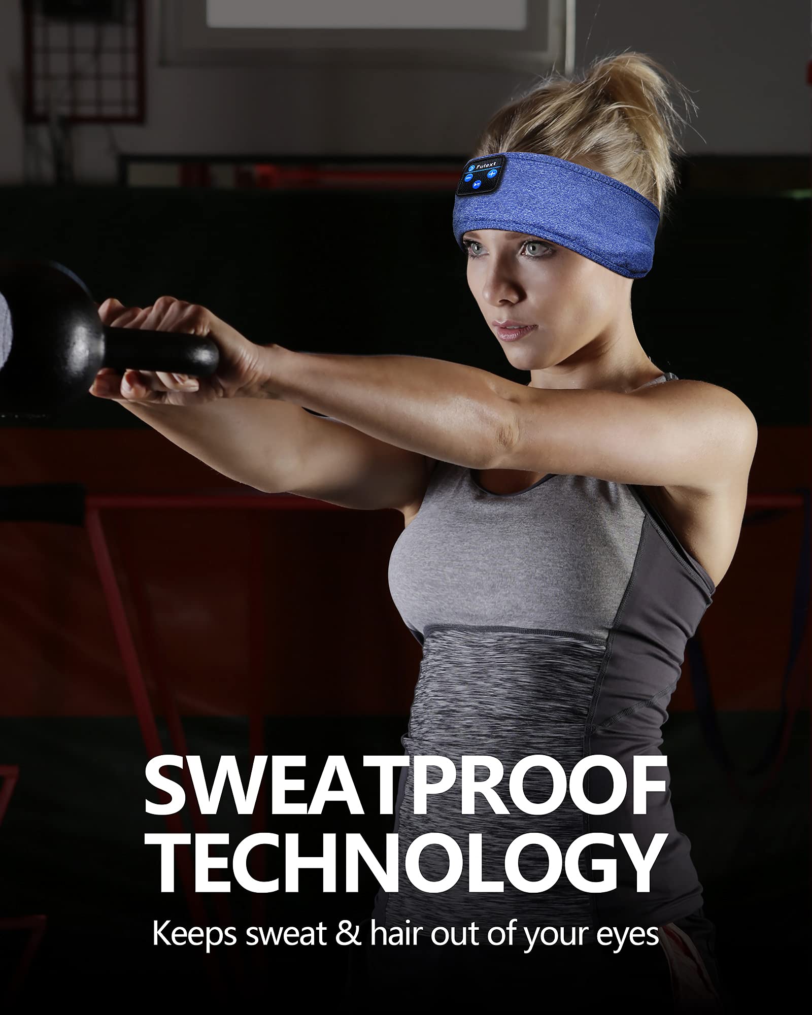 Foto 3 | Auriculares Para Dormir Con Diadema Bluetooth Perytong Long Play - Venta Internacional.